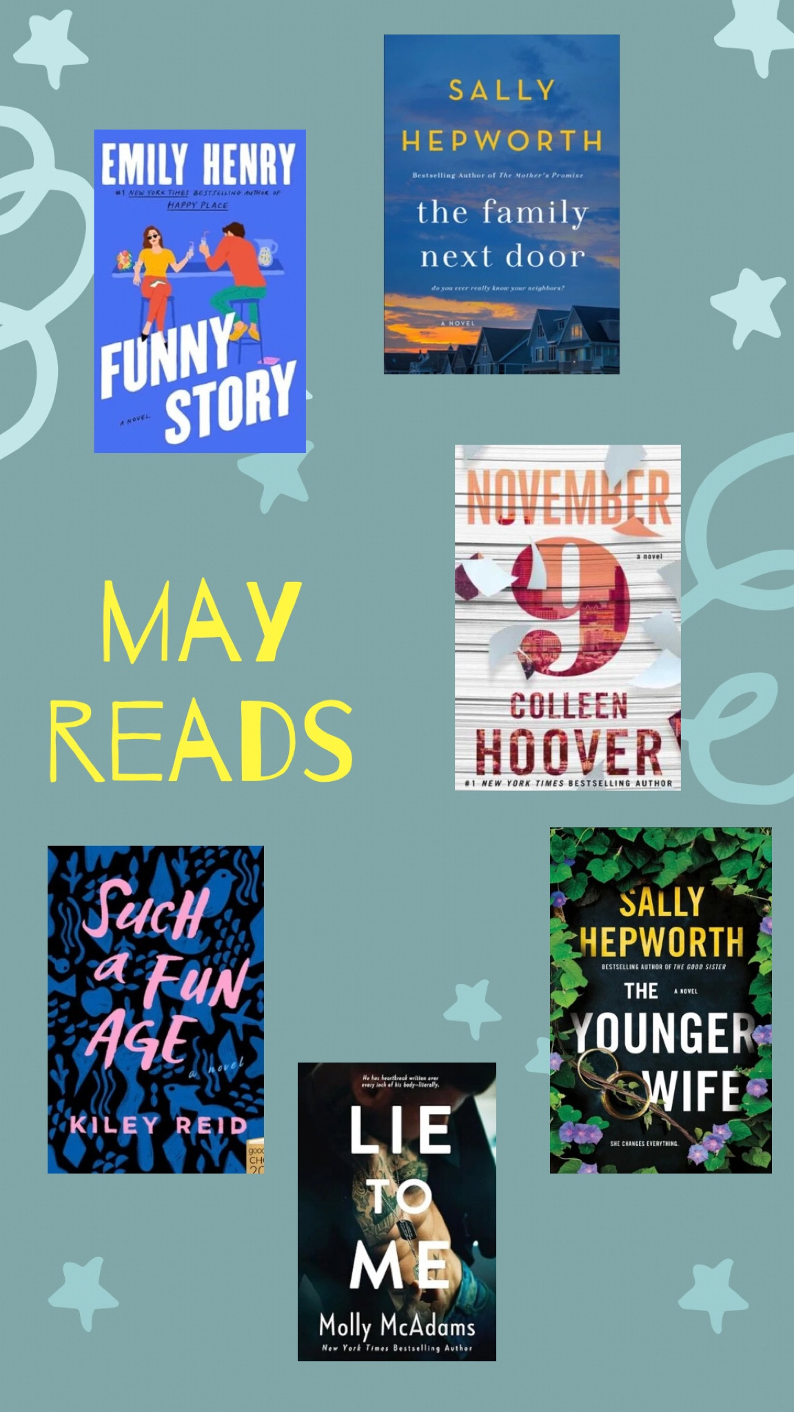 Book club picks
Beach read
Thriller
Romance
Romcom
Colleen Hoover 

#LTKtravel