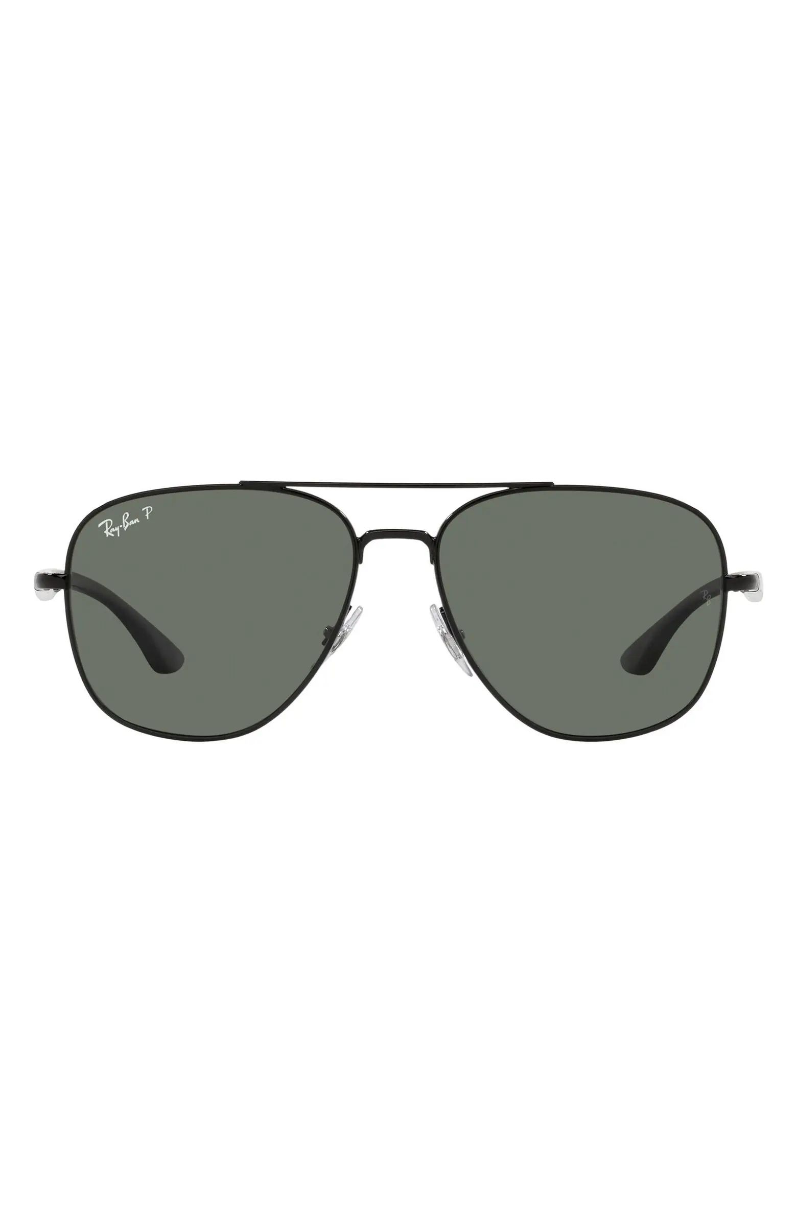 Ray-Ban 56mm Square Polarized Sunglasses | Nordstrom | Nordstrom