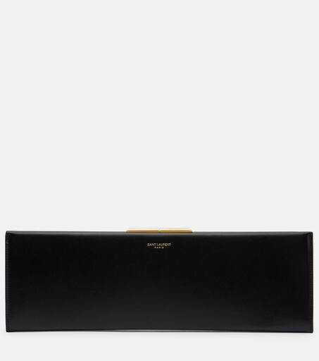 Midnight Small leather clutch | Mytheresa (UK)