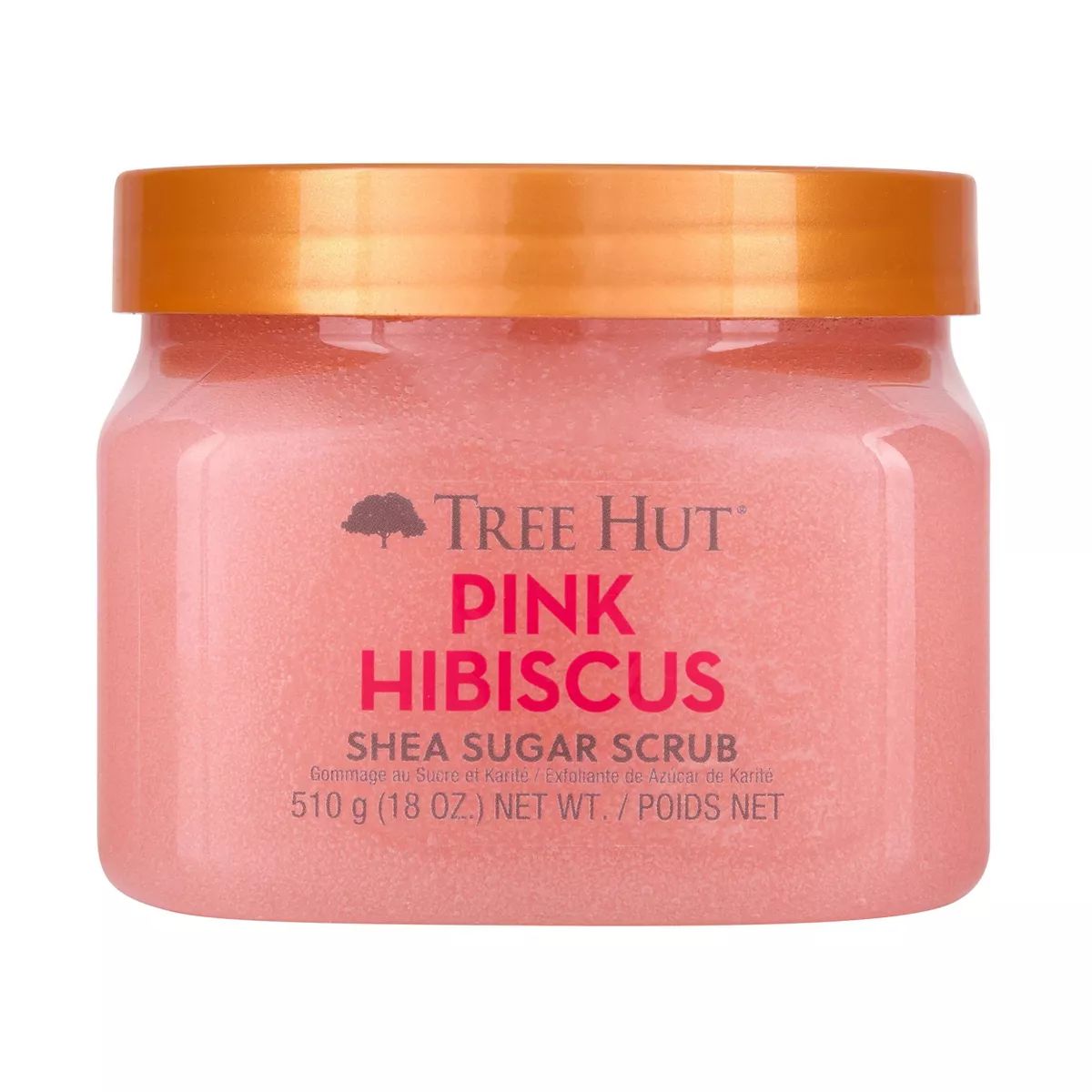 Tree Hut Pink Hibiscus Shea Sugar Body Scrub - 18oz | Target