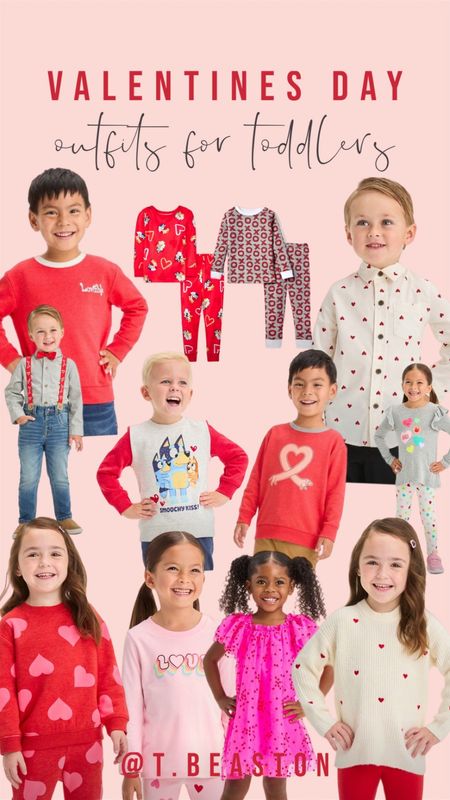 Valentines outfits for toddler girls and boys from target! 

#LTKMostLoved #LTKkids #LTKSeasonal