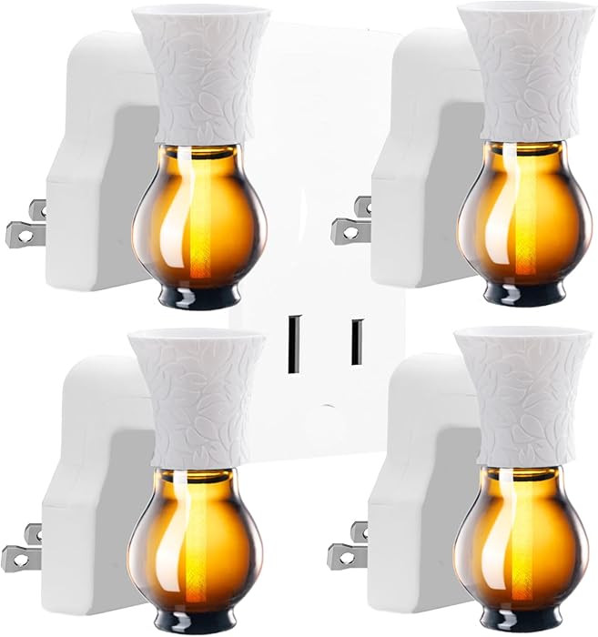 Blank Plug in Air Freshener Polarized Wall Plug Oil Diffuser for DIY Characteristic Home Scent fr... | Amazon (US)