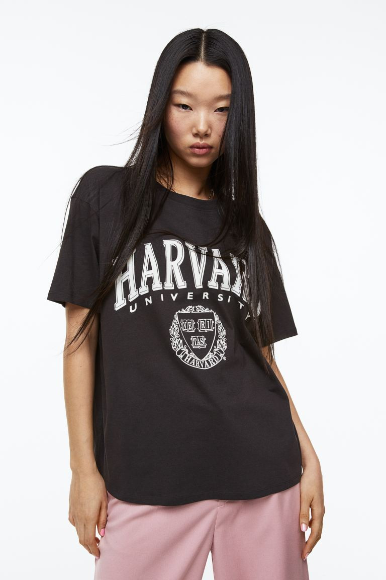 Oversized Printed T-shirt | H&M (US + CA)
