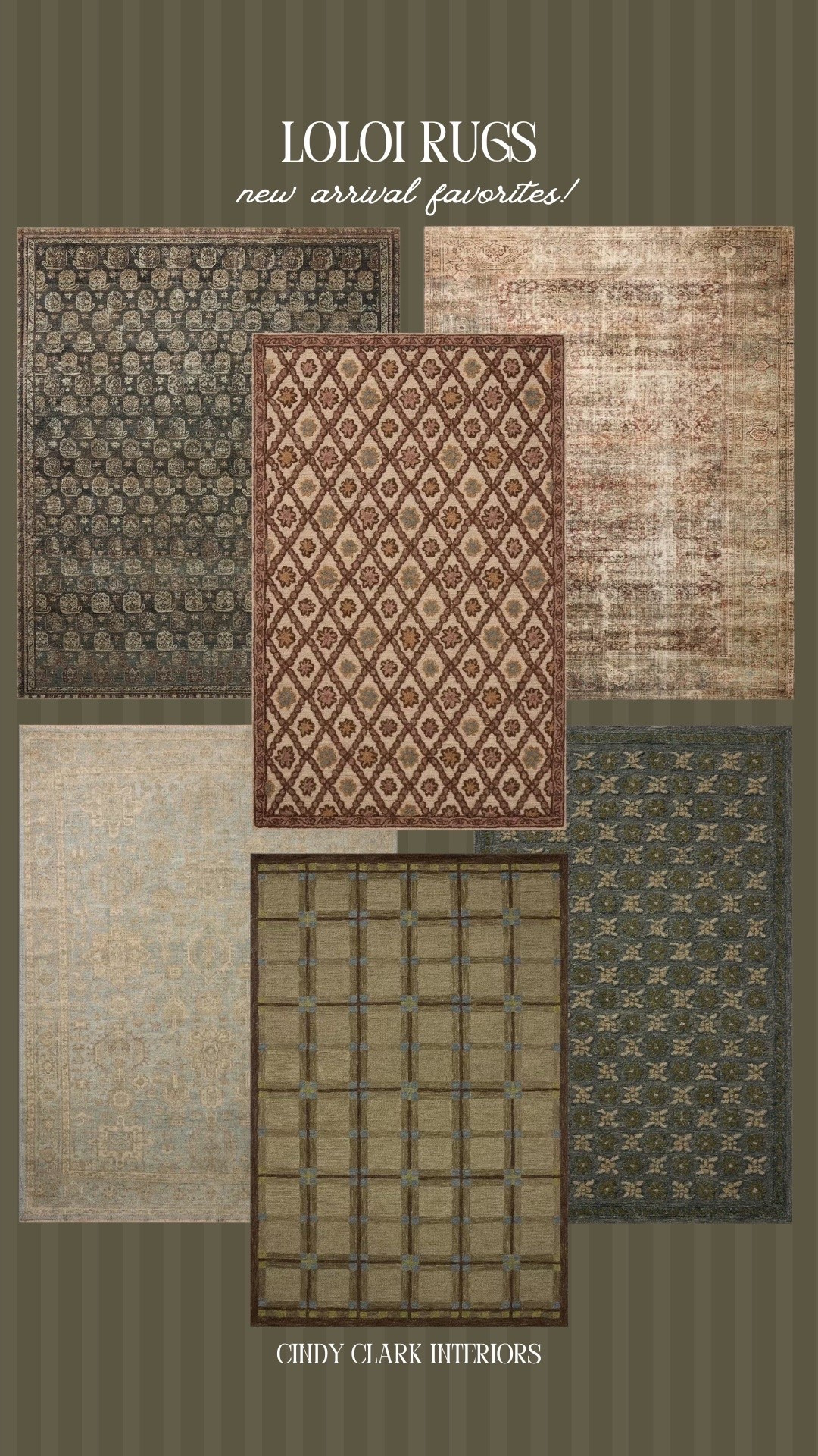 New Loloi rug arrivals 🤎 The prettiest patterns for a curated, cottage-inspired, traditional home.

#LTKHome