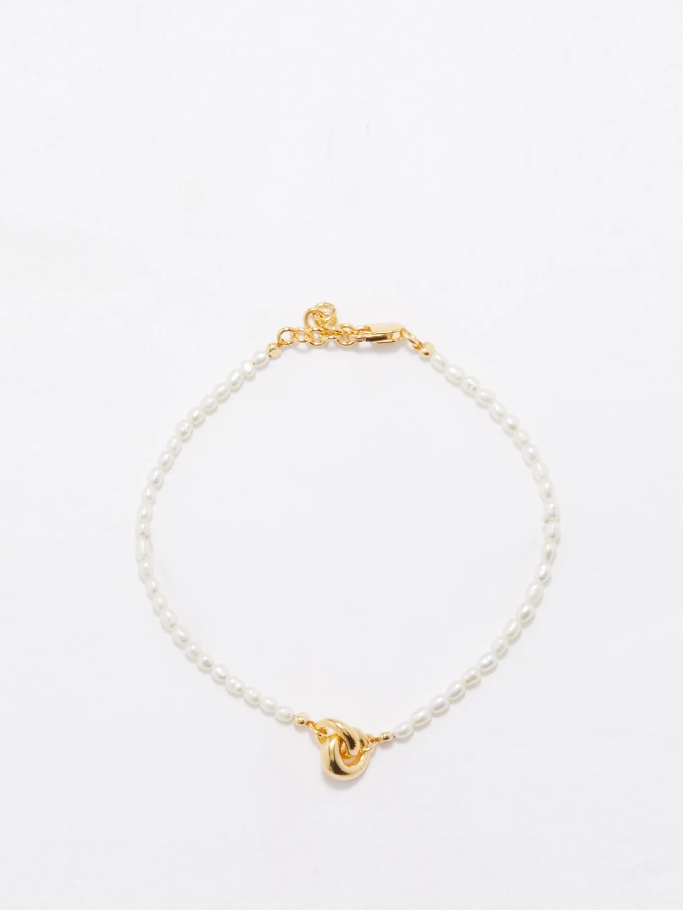 Pearl & 14kt gold-vermeil bracelet | Otiumberg | Matches (UK)