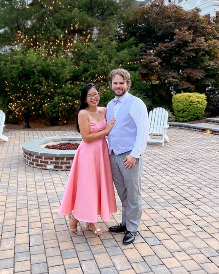 What I wore to our friends’ wedding this past weekends! This pink dress from J. Crew made me feel like a Barbie lol 

#LTKwedding #LTKshoecrush #LTKunder50