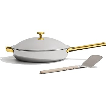 Our Place Titanium Always Pan Pro | 10.6" PFAS-Free Nonstick Frying Pan with Spatula | Chef-Grade... | Amazon (US)