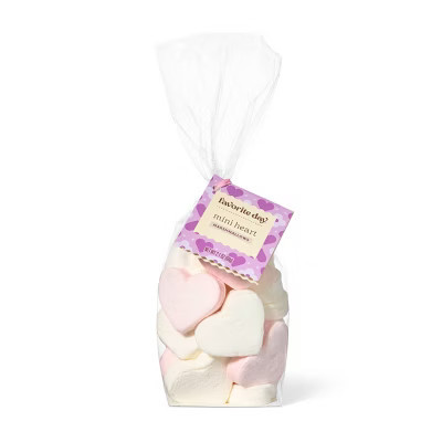 Valentine's Pink and White Mini Heart Marshmallows - 2.1oz - Favorite Day™ | Target