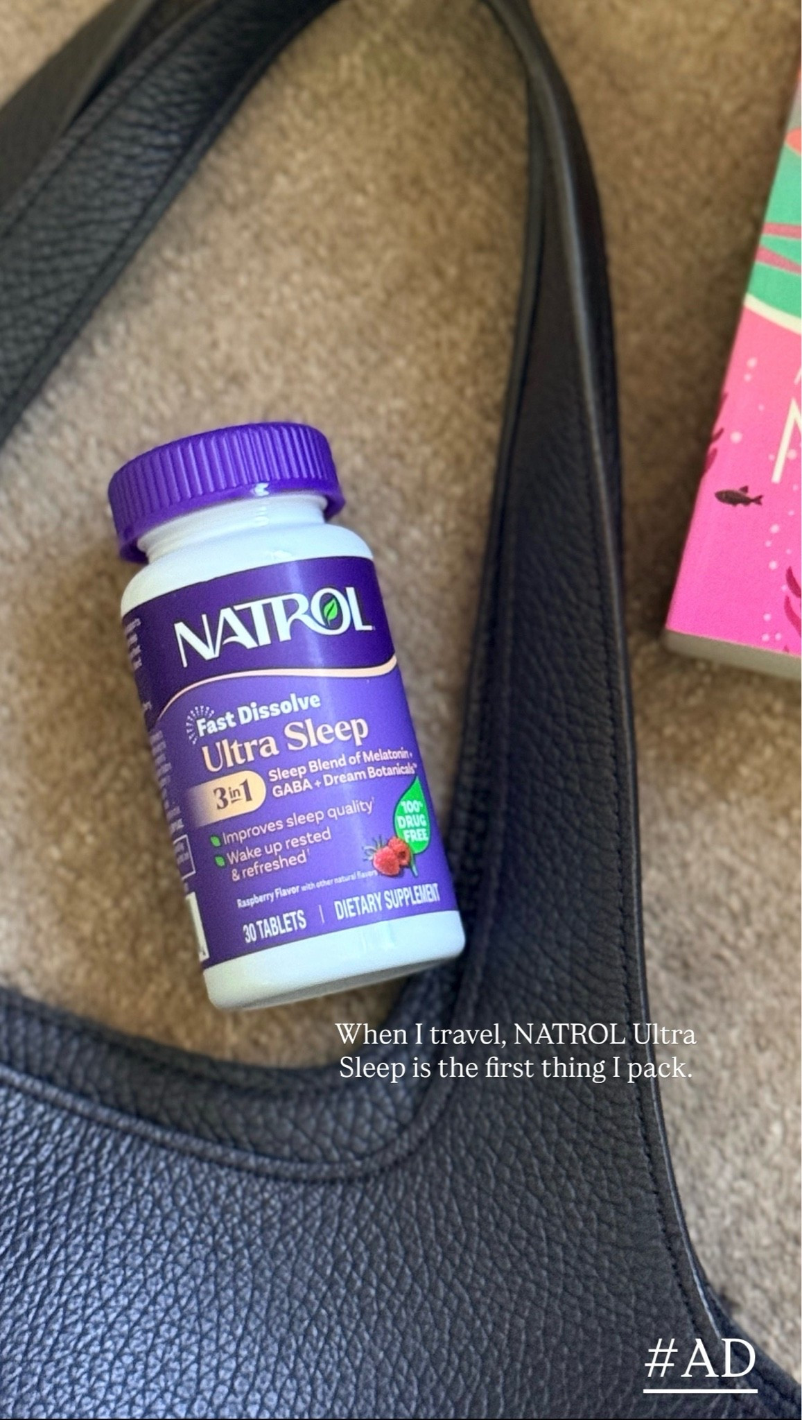 #AD My current nighttime essential 
Natrol® Fast Dissolve Ultra Sleep = easy, drug-free sleep support for those nights when my brain won’t slow down. Fast dissolve + no water needed.   

@NatrolOfficial @Target #TargetPartner #Natrol #UltraSleep #UltraEnergy @Shop.Ltk #ltkit