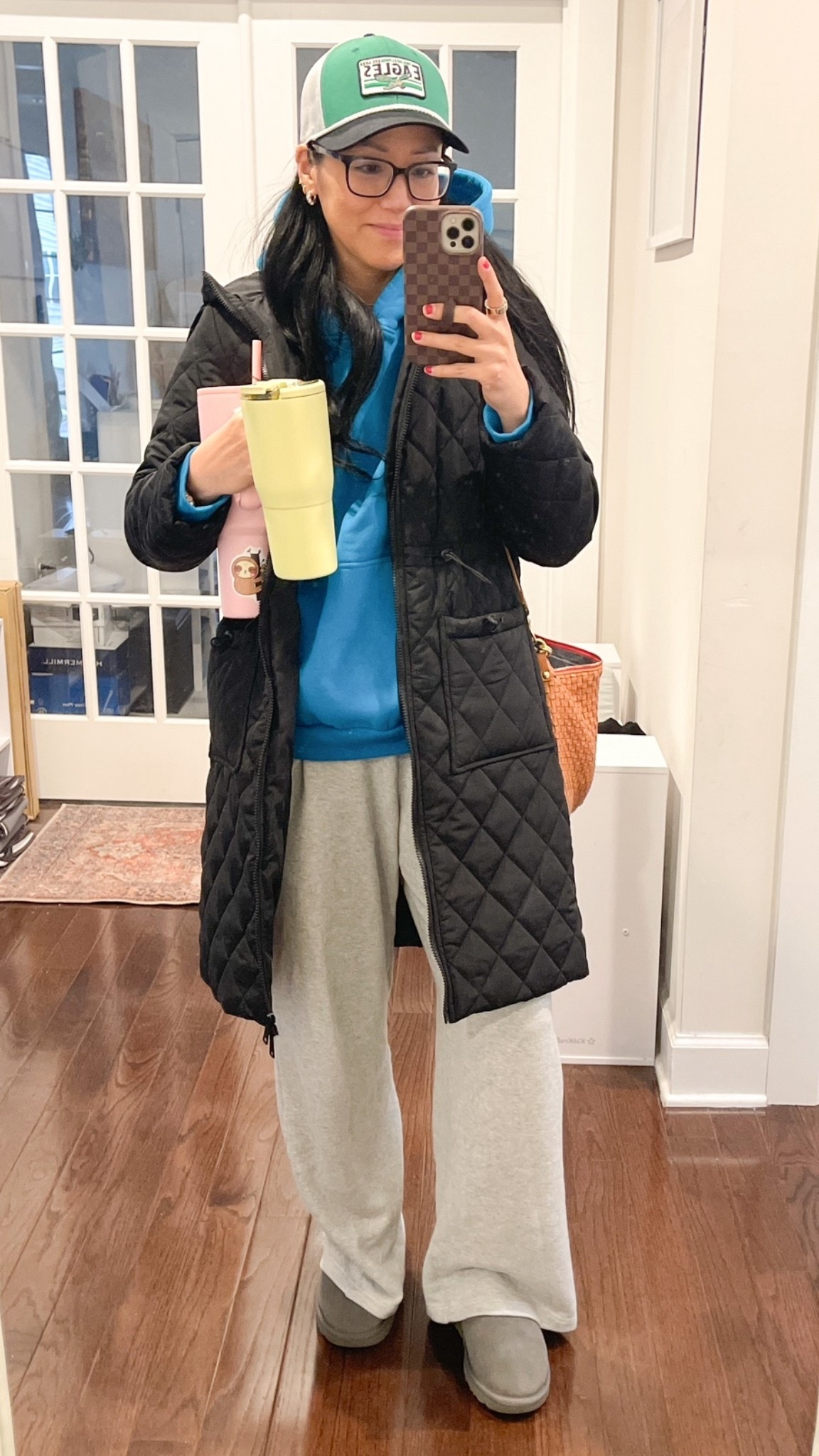 Medium hoodie
Small jacket
XS sweat pants
Shoes are true to size

#LTKootd #LTKmomlife #LTKOver40