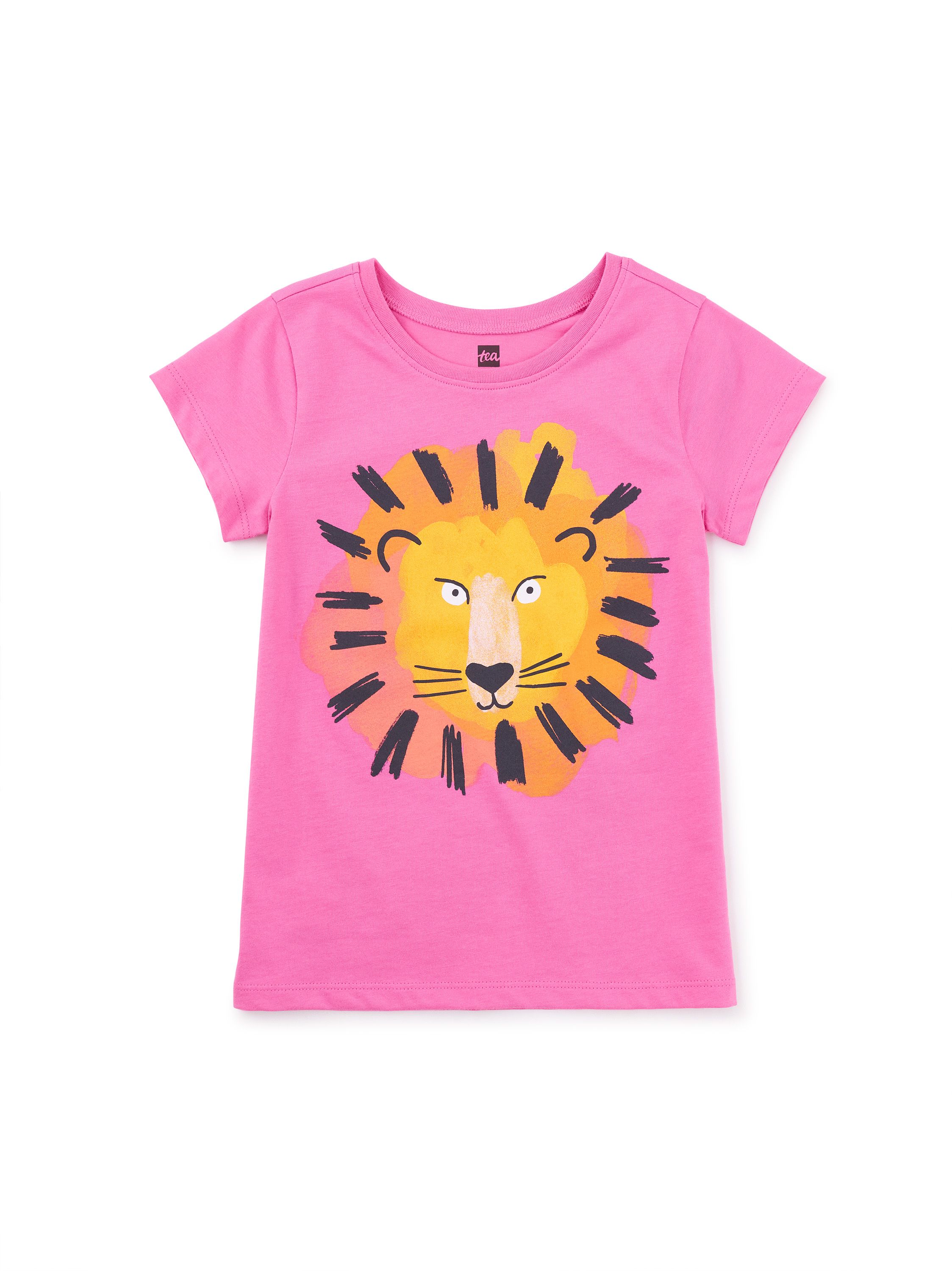 Lion Double-Sided Graphic Tee | Tea Collection