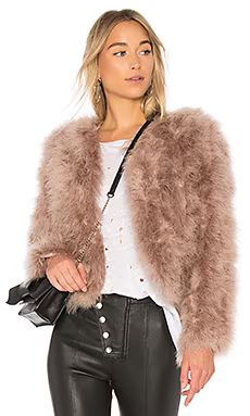 LAMARQUE Deora Coat in Rose Dust from Revolve.com | Revolve Clothing (Global)