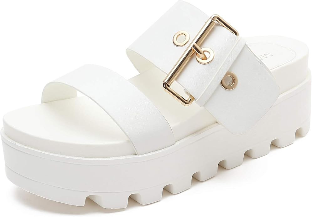 MACKIN J 591-1 Women's Open Toe Platform Slide Sandals | Amazon (US)
