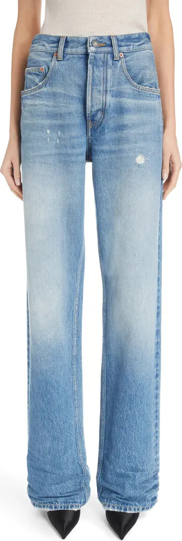 Distressed Extreme Baggy Wide Leg Jeans | Nordstrom
