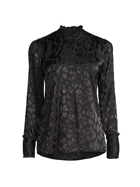 Karmamia Trinity Leopard Jacquard Shirt | Saks Fifth Avenue