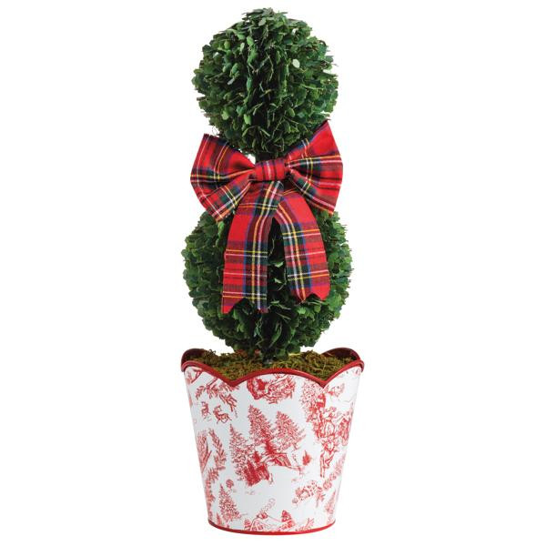 Small Toile Boxwood | Mud Pie