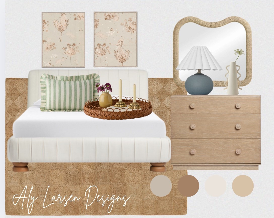 New in for Spring from Lulu & Georgia bedroom mood board 
Bedroom design and decor 

#LTKStyleTip #LTKHome #LTKSeasonal