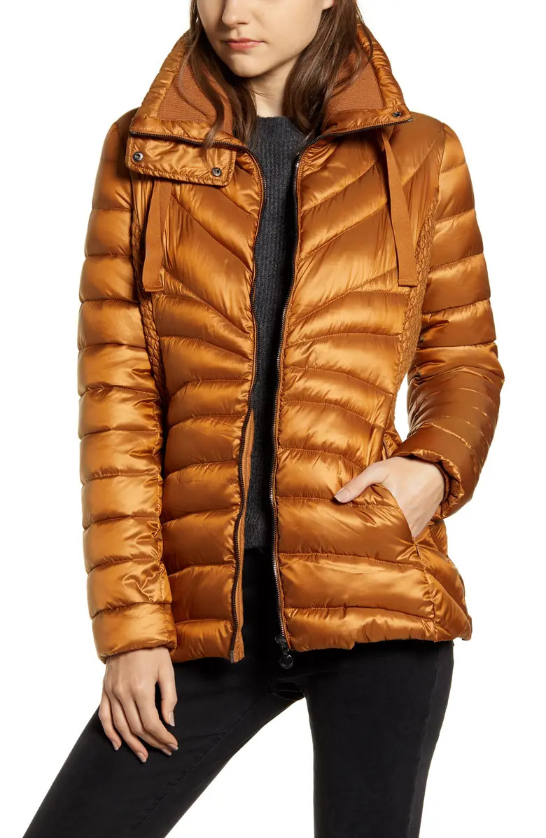 Packable Water Resistant Puffer Jacket | Nordstrom