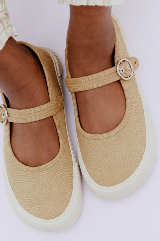 BAREFOOT SPORTY BALLET FLATS | Zara Canada
