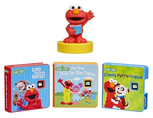 Little Tikes Story Dream Machine Sesame Street Elmo & Friends Story Collection, Storytime, Books, Audio Play Character, Toy Gift for Toddlers and Kids Girls Boys Ages 3+ Years | Amazon (US)