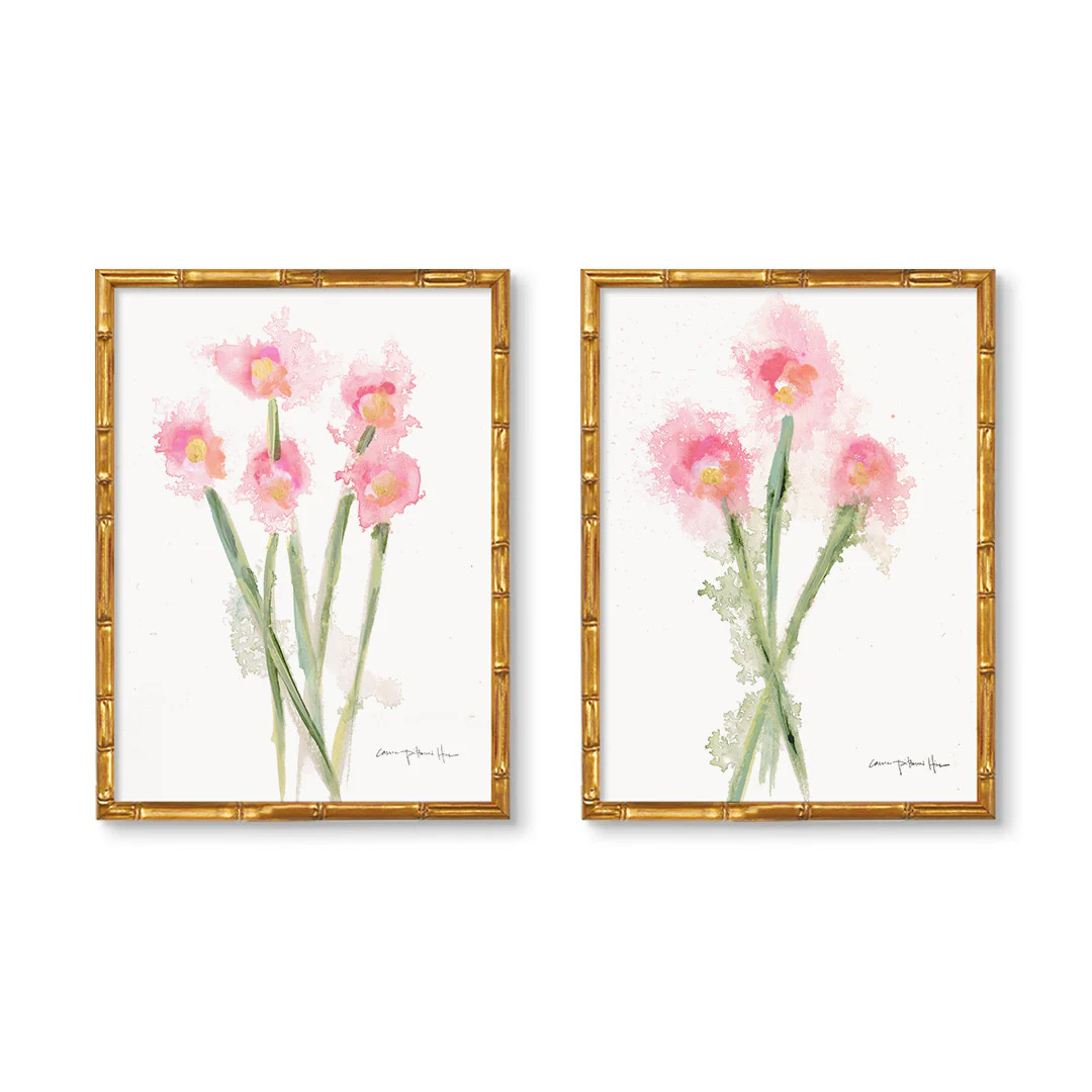 Garden Glory Pair by Carrie Pittman Art Prints | Urban Garden Prints