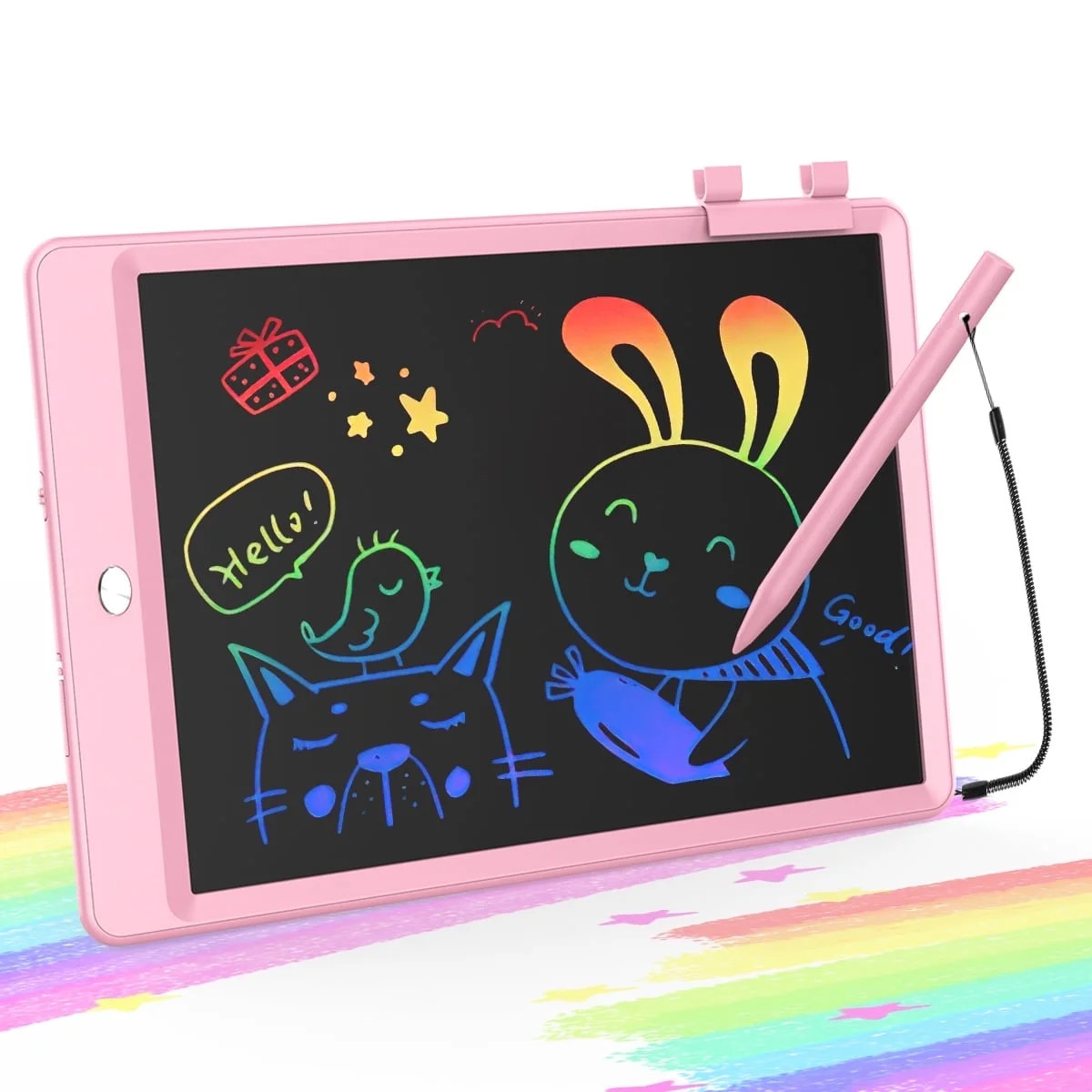 LCD Writing Tablet for Kids, 10 Inch Toddler Toys Doodle Board Drawing Pad, Reusable Educational ... | Walmart (US)