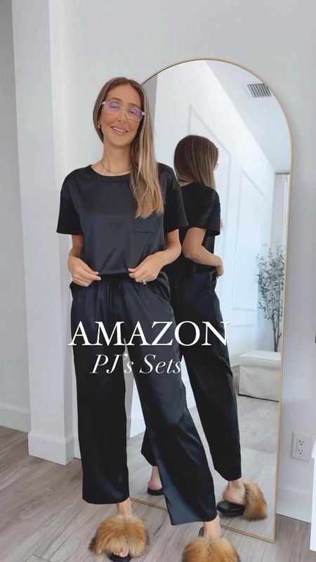 Beautiful and very comfortable Amazon pjs sets that I love! #ad They run tts, I am wearing a size small

#LTKOver40 #LTKStyleTip #LTKSeasonal