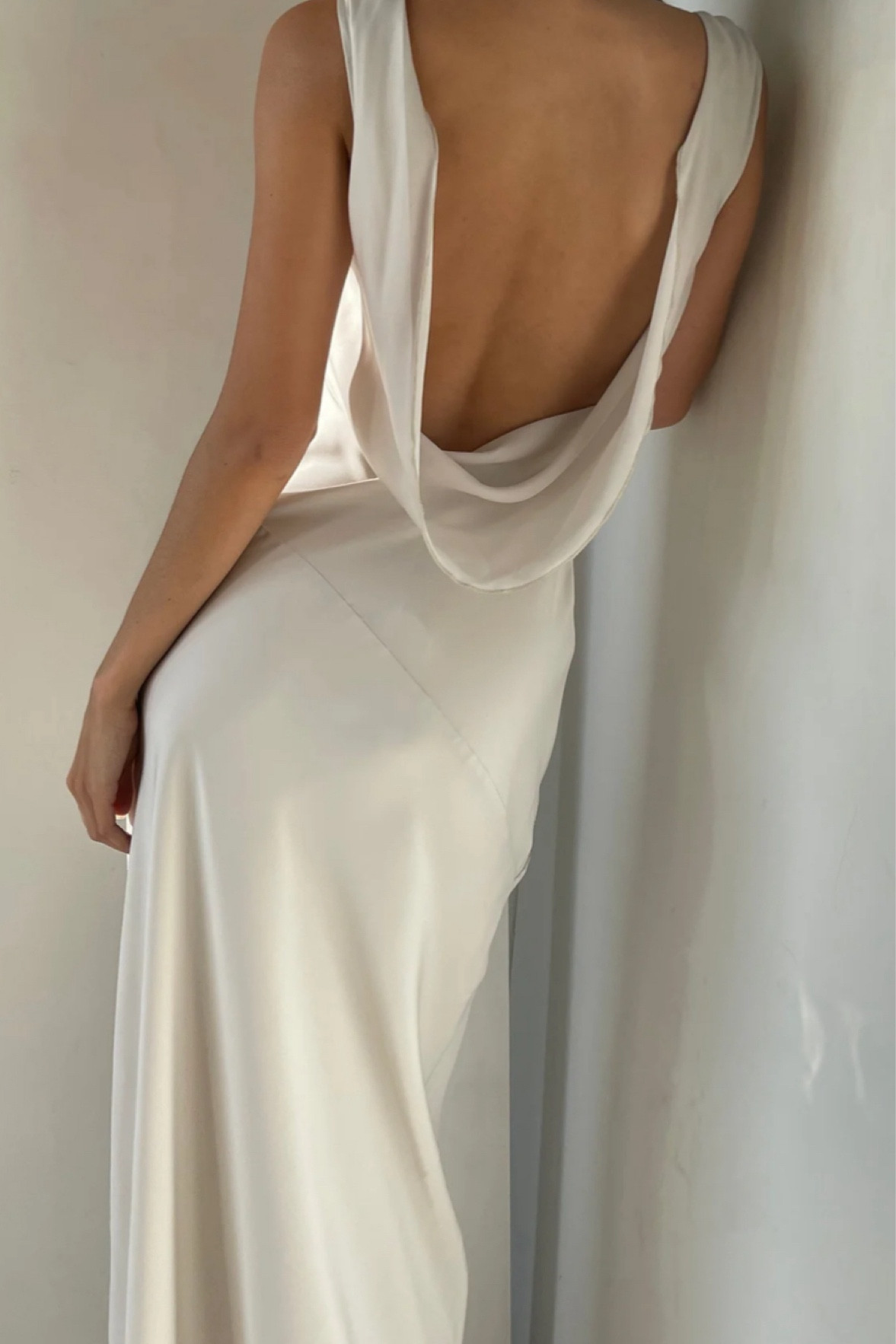 Best seller Meshki low back satin dress. A gorgeous bridal look! And on an insane sale too!

#LTKsalealert #LTKwedding