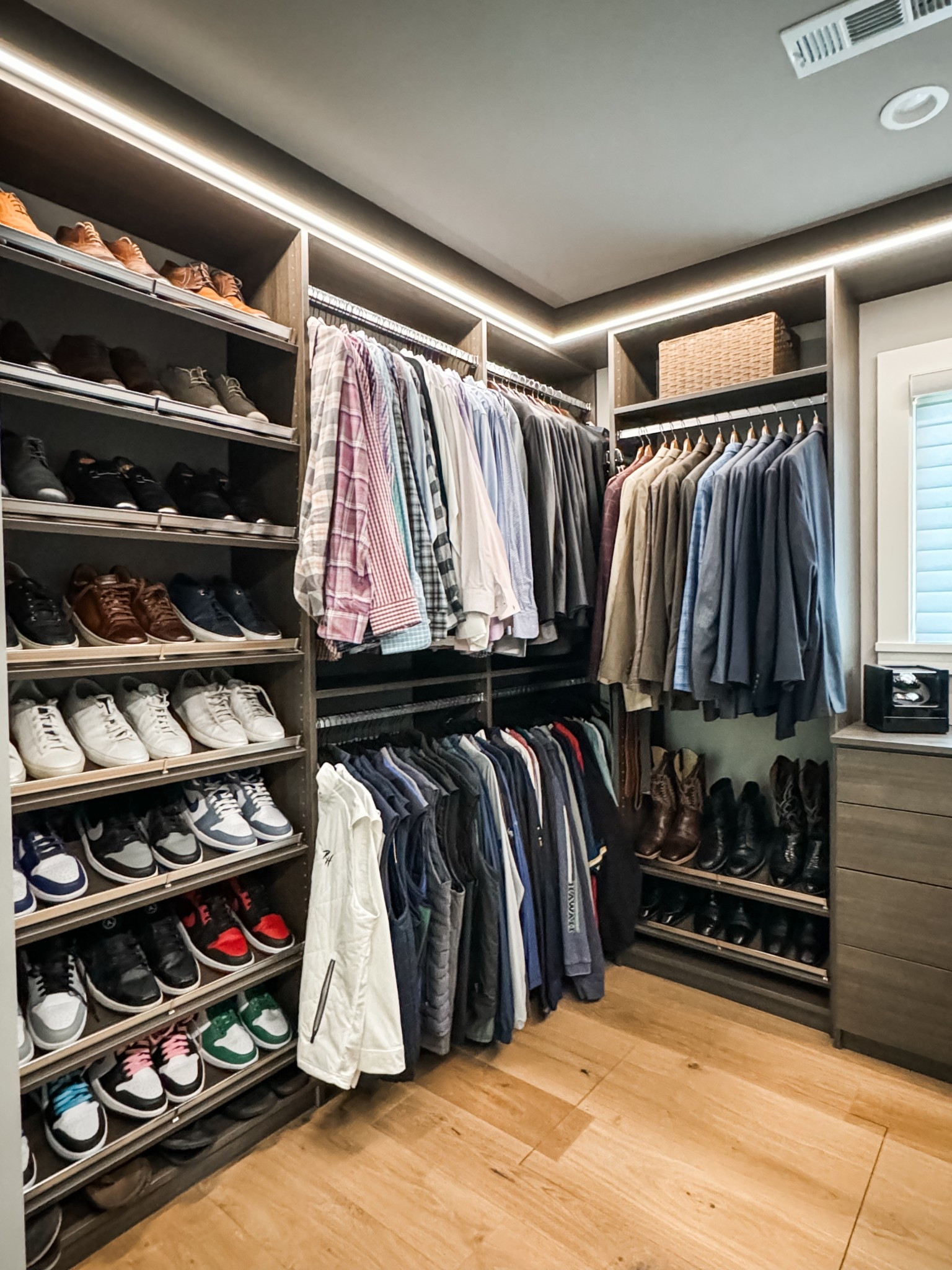 Hands down my absolute favorite suit hangers for men are currently on sale. I used them in this closet for one of the best dads I know. 🤍

#LTKHome #LTKSaleAlert