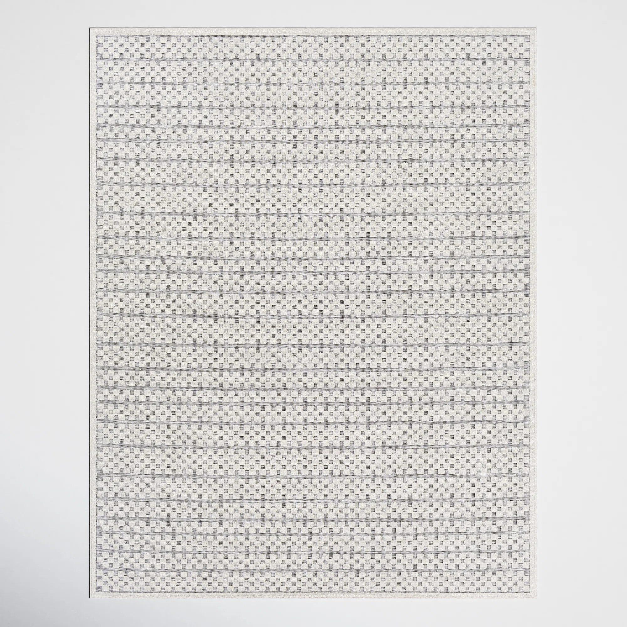 Geri Polypropylene Gray/Ivory Indoor/Outdoor Rug | Wayfair North America