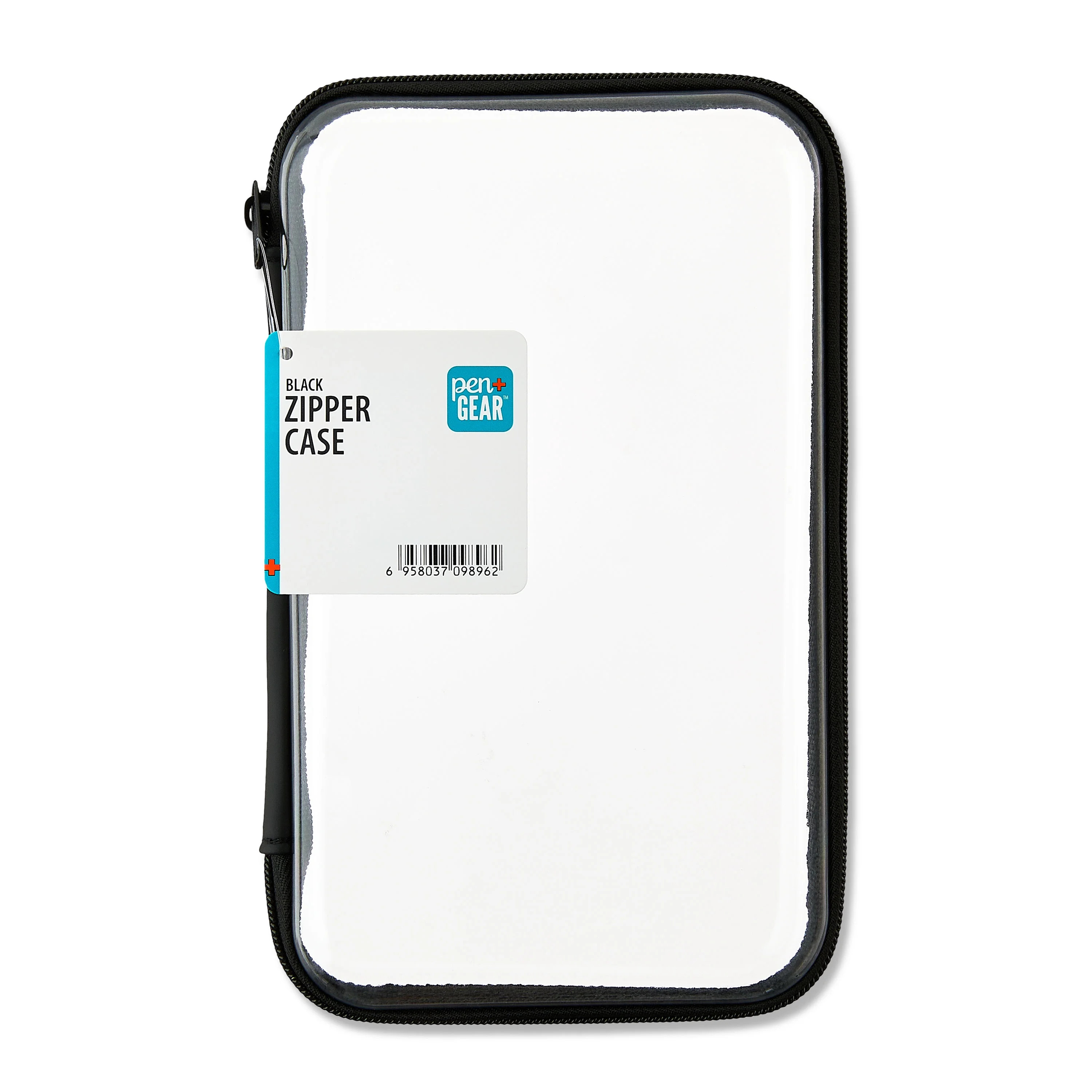 Pen+Gear Clear Zipper Case, Black Pencil Box | Walmart (US)