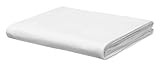 Calvin Klein Home Modern Cotton Body, Queen Flat Sheet, White | Amazon (US)