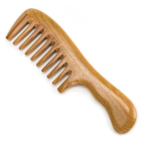 Onedor Handmade 100% Natural Green Sandalwood Hair Combs - Anti-Static Sandalwood Scent Natural Hair | Walmart (US)