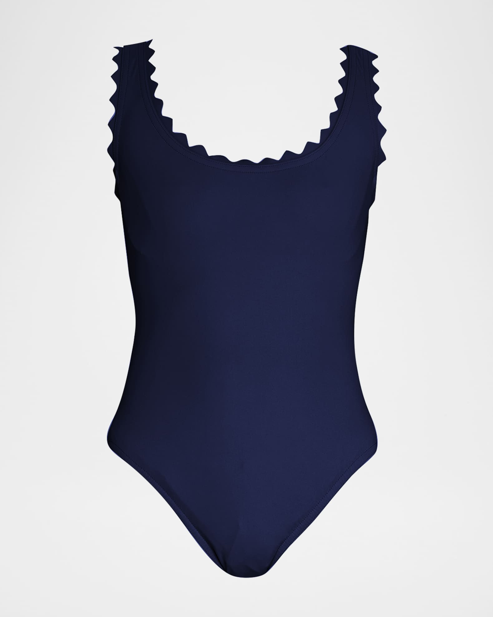 Ines Scoop-Neck Underwire One-Piece Swimsuit | Neiman Marcus