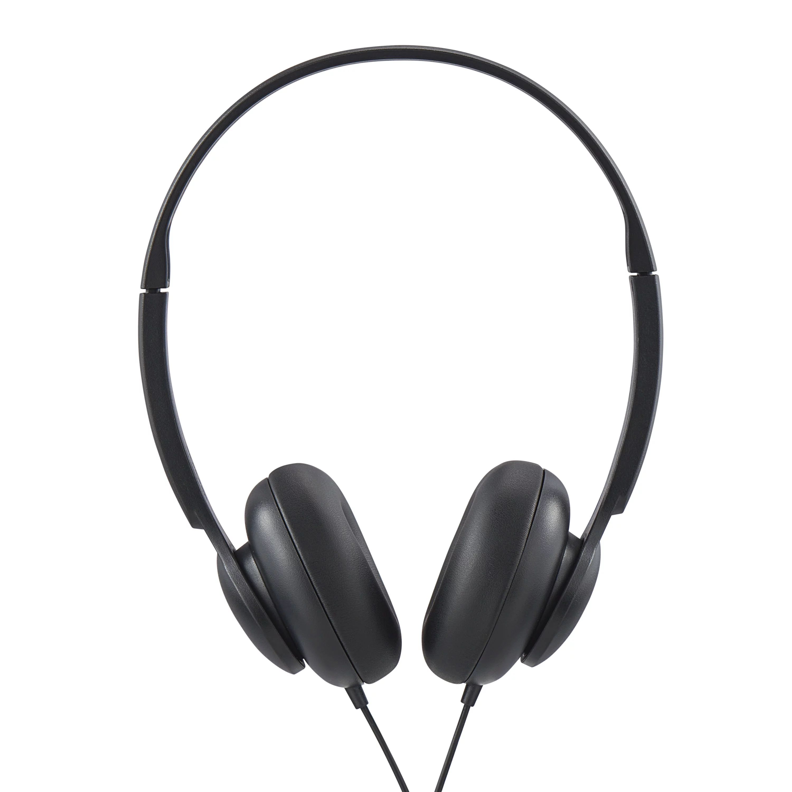 onn. Wired On-Ear Headphones - Black | Walmart (US)