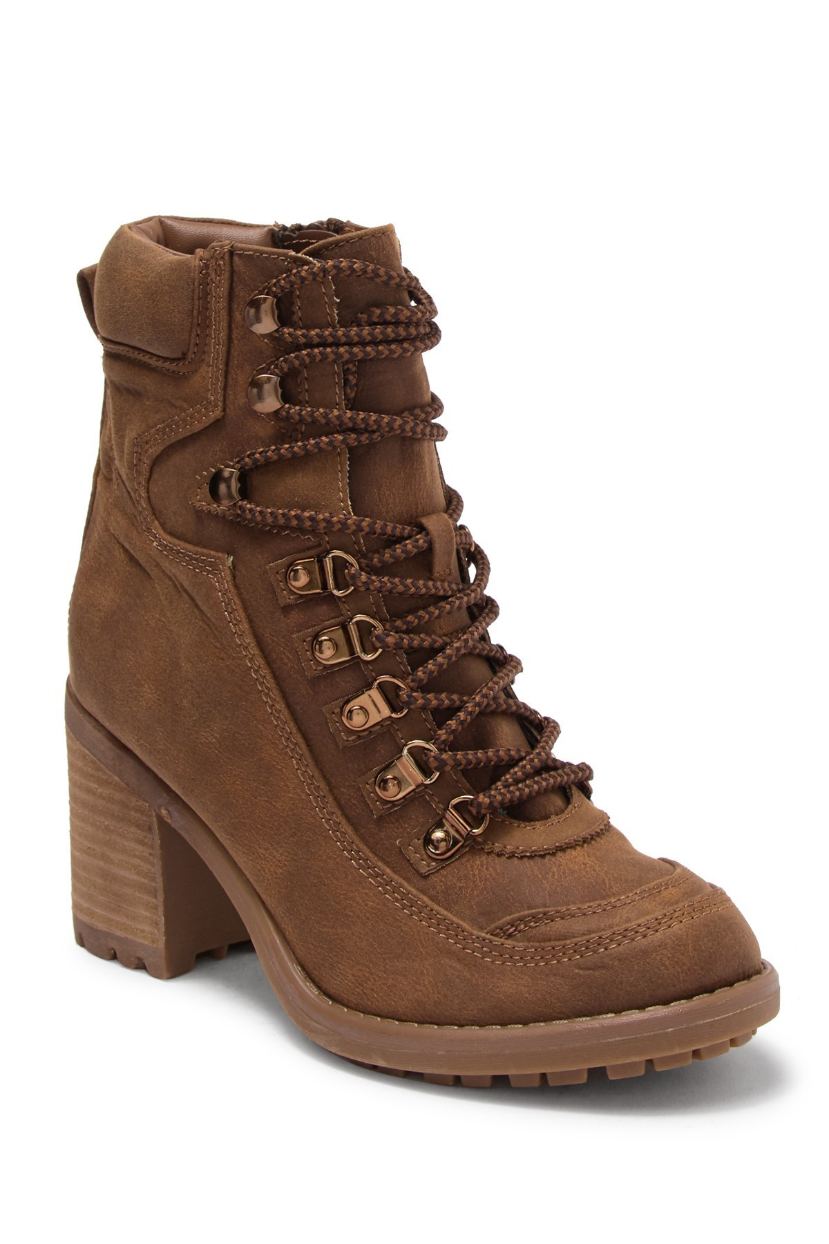 Ardent Block Heel Combat Boot | Nordstrom Rack