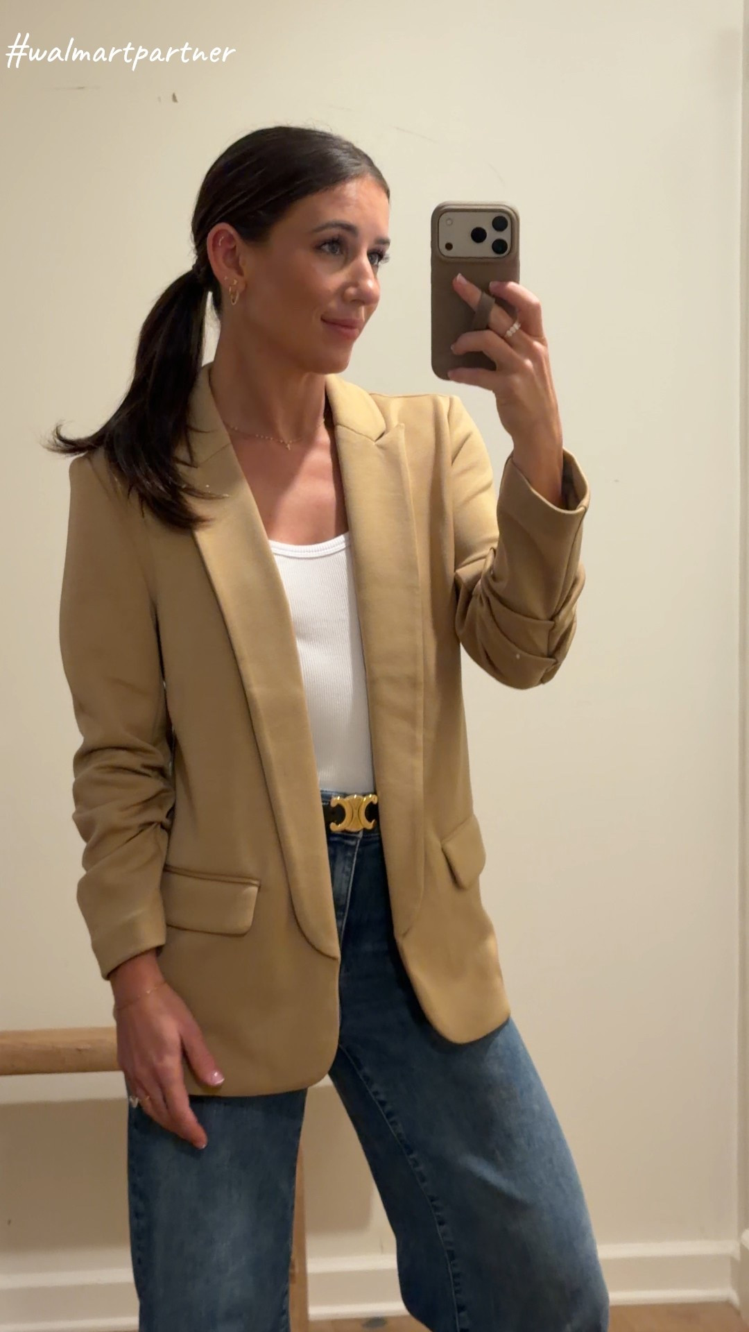 Stretchy knit blazer
Wearing size XS 

@WalmartStyle #WalmartPartner #WalmartStyle

#LTKSaleAlert #LTKFindsUnder50 #LTKootd