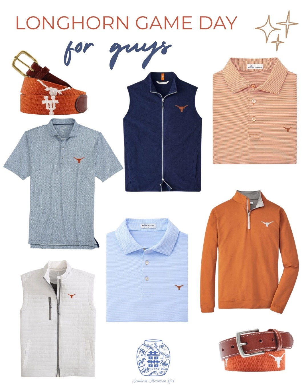 Horns Up! 🤘🏻
Longhorn Game Day for guys!

#LTKParties #LTKMens #LTKSeasonal