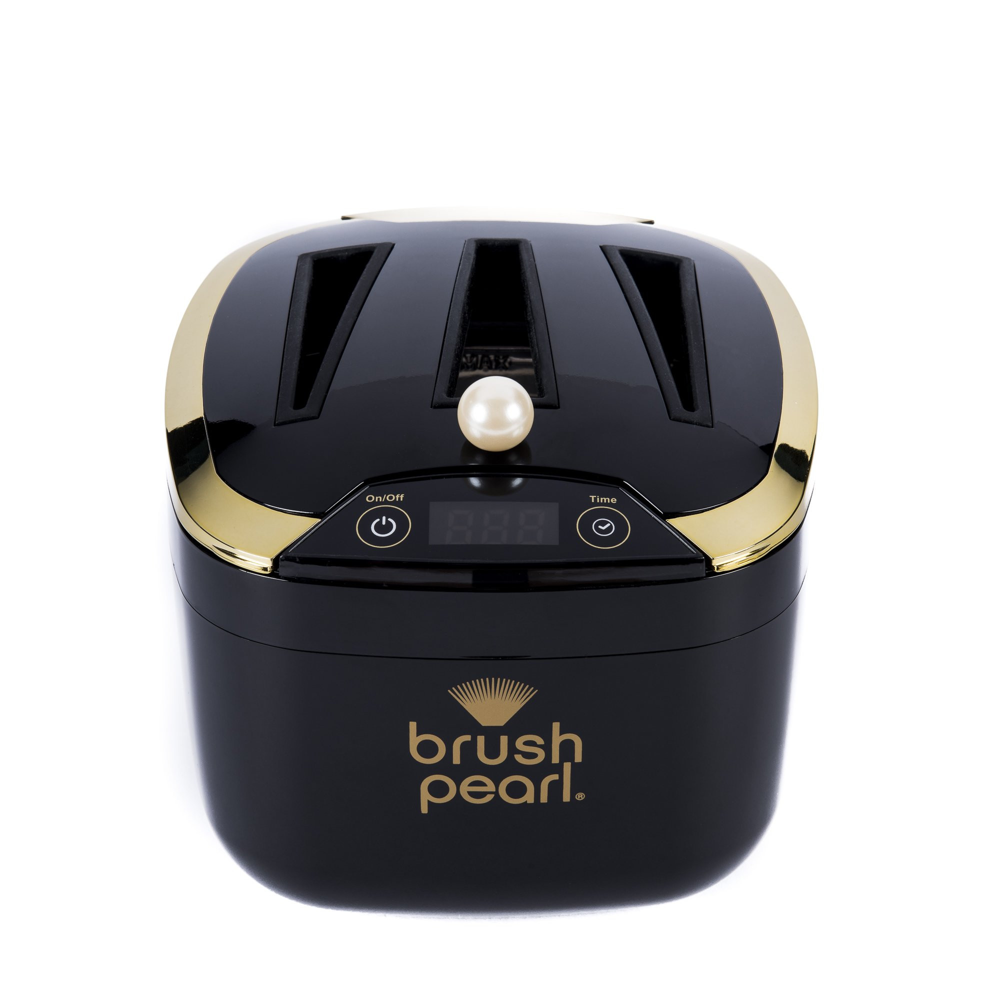 BrushPearl Electric Professional Strength Ultrasonic Makeup Brush Cleaning Device, Keeps Cosmetic Ma | Amazon (US)