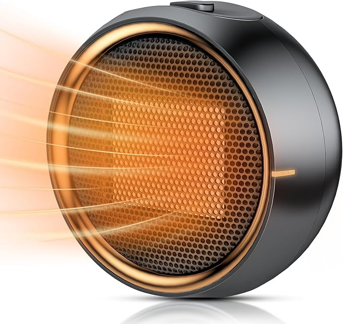 Space Heater, Portable Electric Heaters for Indoor Use, PTC Ceramic Small Heater, 2S Efficient He... | Amazon (US)