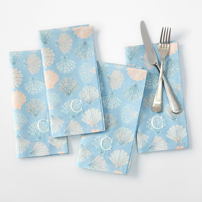 Seaside Napkins, Set of 4 | Mark and Graham