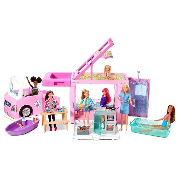 Barbie 3-in-1 Dream Camper Playset | Target