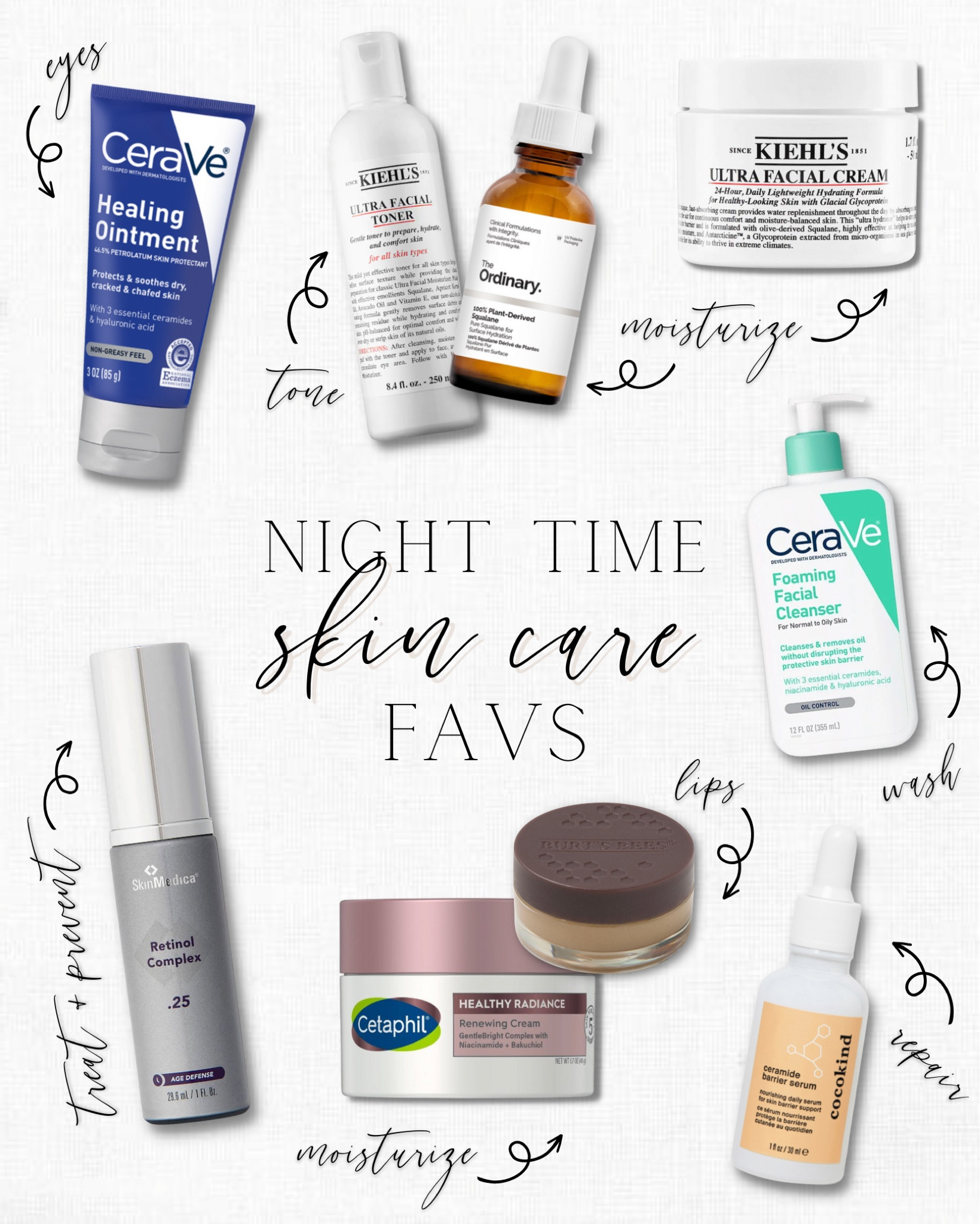 After 10 years of working in Dermatology, I became obsessed with all things skin care! I love trying new skin care, but these are the PM skin care products that I always find myself going back to time and time again because they are just that good! I mix and match them depending on the time of year + my skin care needs at that time! I hope you enjoy! 🤍
#LTKskincare #skincarefavs

#LTKsalealert #LTKhome #LTKbeauty