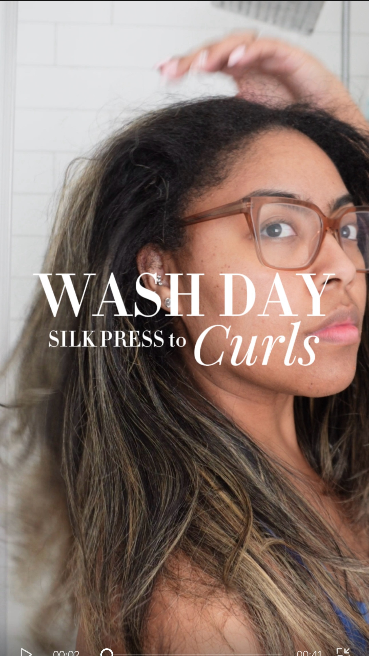 Curl wash and styling routine ➰✨

#LTKBeauty #LTKStyleTip