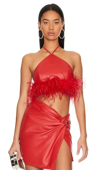 Aissa Top in Hibiscus | Revolve Clothing (Global)