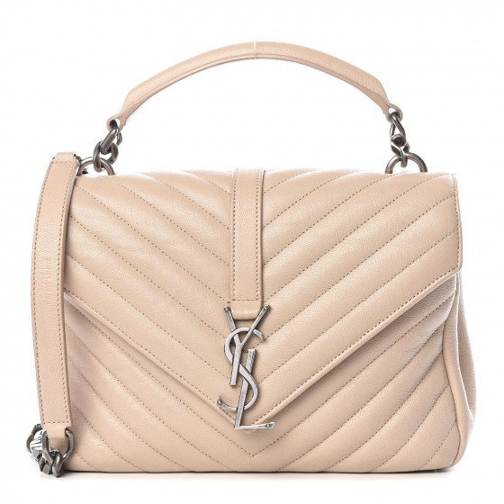 YVES SAINT LAURENT

Sheepskin Matelasse Chevron Monogram Medium College Bag Fard


60 | Fashionphile