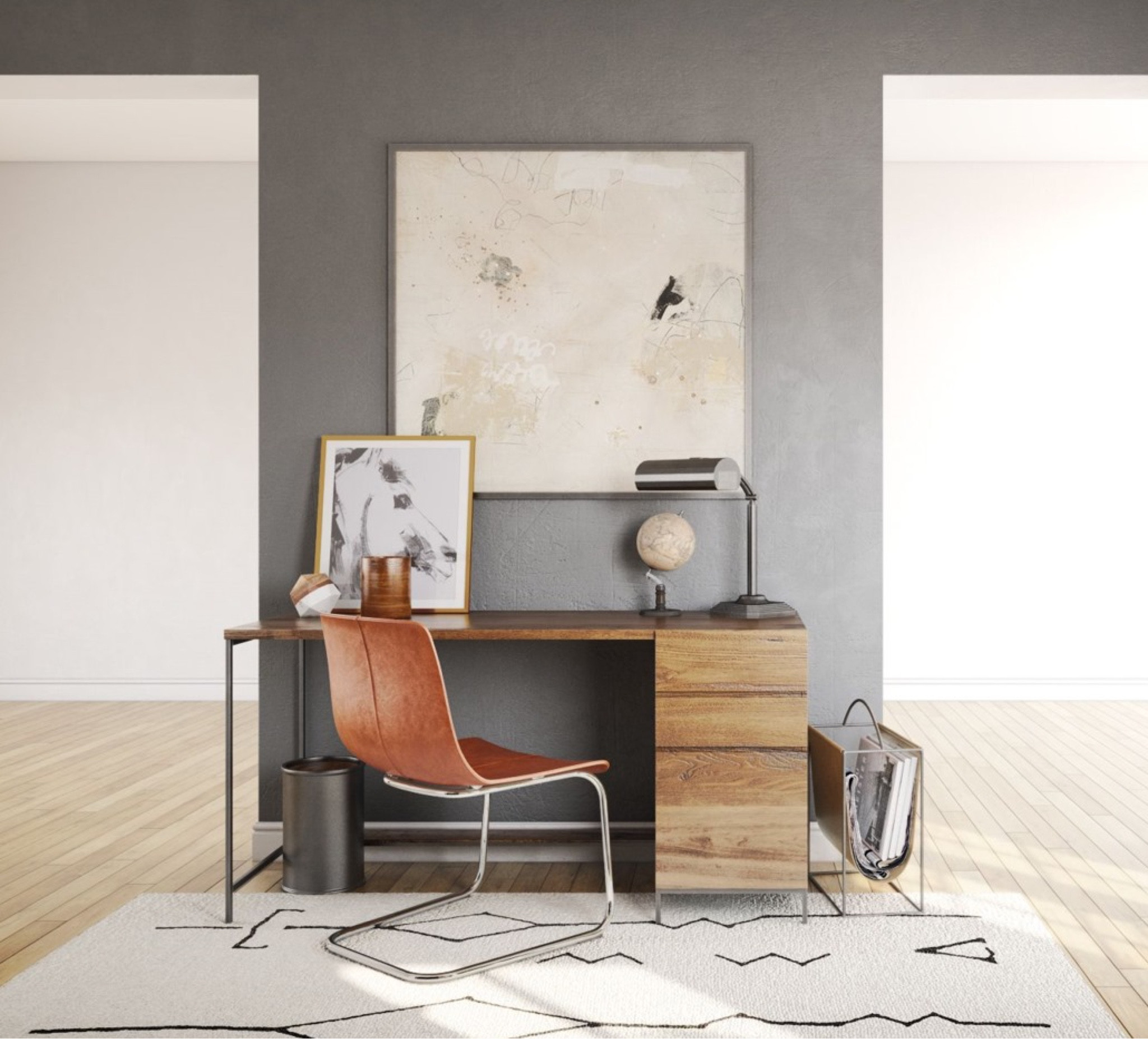 Home office design, home office decor , industrial decor , modern transitional office , office nook 

#LTKhome #LTKsalealert