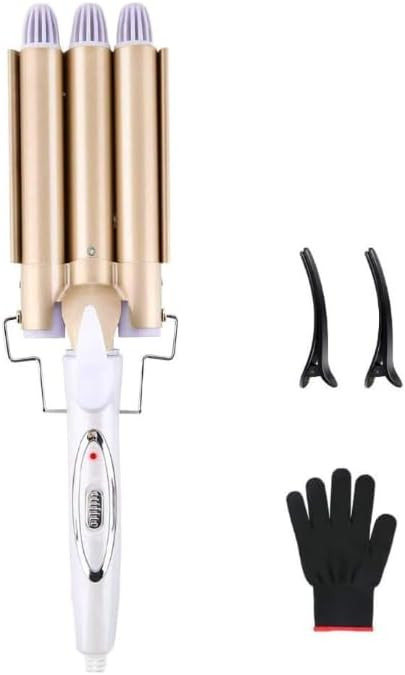 Reyke Welleisen 22mm，3 Fässer Lockenstab für Große Wellen, mit einstellbarer Temperatur und ... | Amazon (DE)