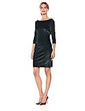 Sangria Women's Sparkle Knit Dress, Black/Teal, 4 | Amazon (US)