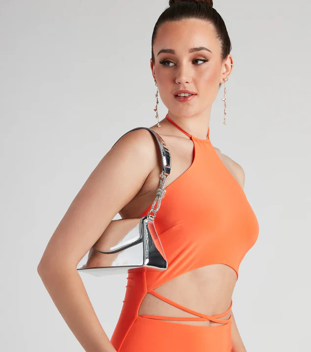 Chrome-Mazing Mini Shoulder Bag | Windsor Stores